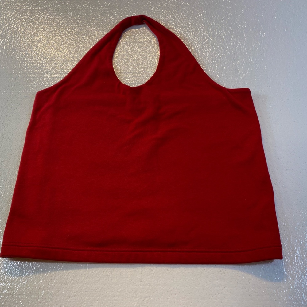 Red Halter Halter Top